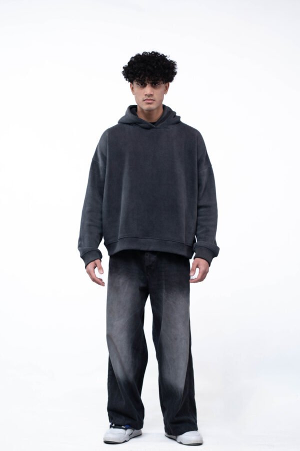 Boxy | Acid Wash Hoodie