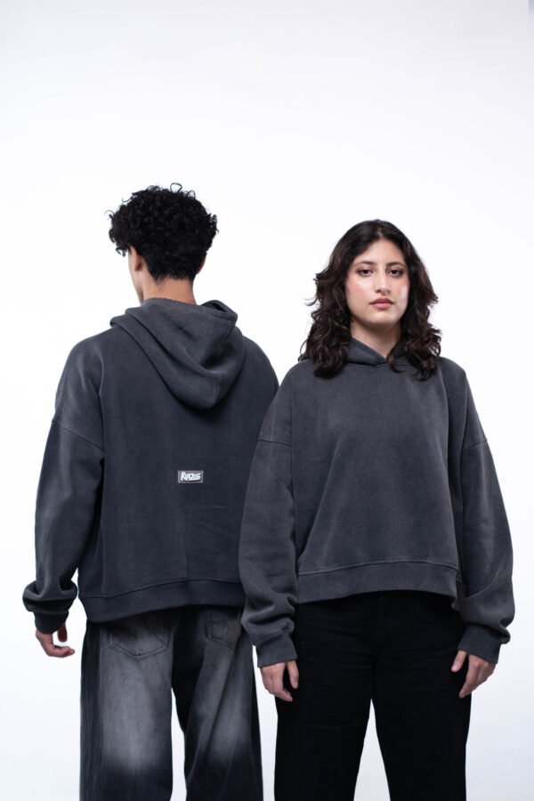 Boxy | Acid Wash Hoodie