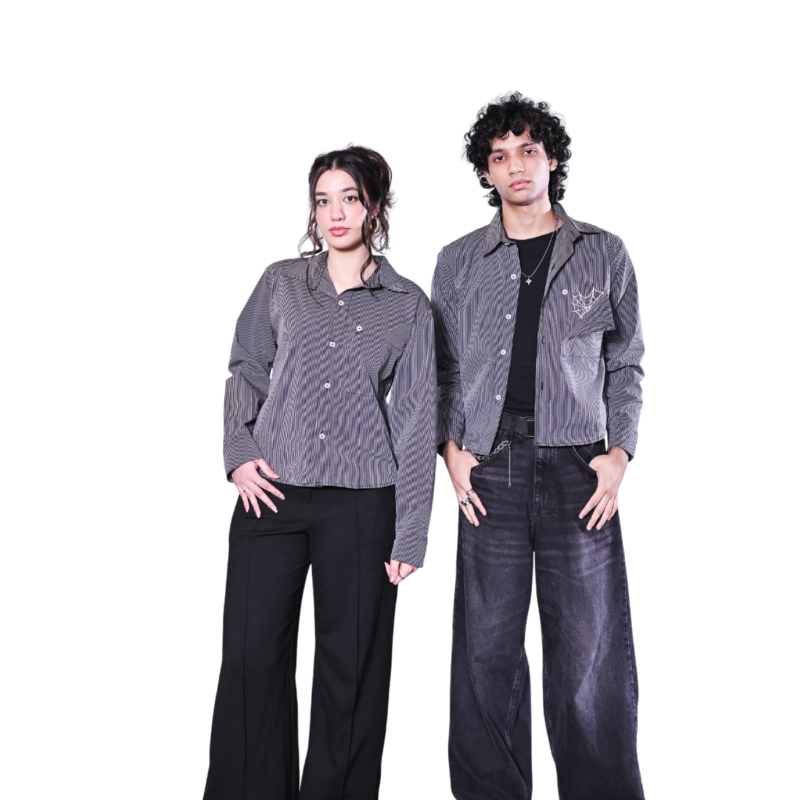 14 Spidey By Heart — Black Stripes | Ribbed Pocket