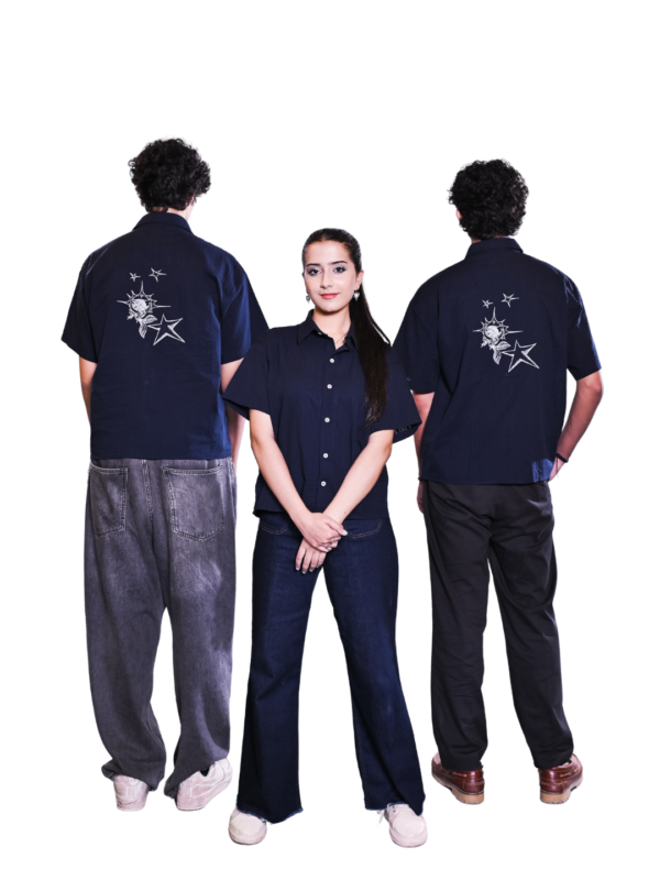 Koi & Co. | Navy Oversized Shirt
