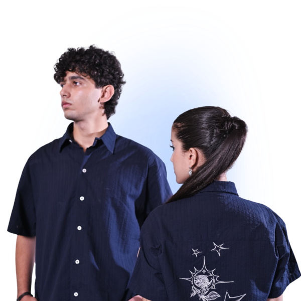 Koi & Co. | Navy Oversized Shirt
