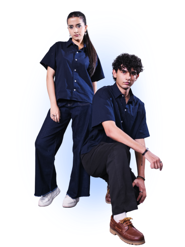 Koi & Co. | Navy Oversized Shirt