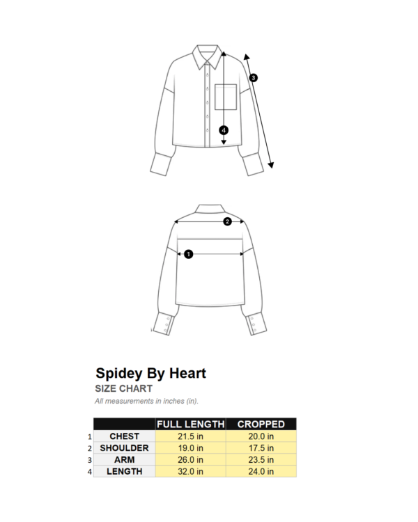 Spidey By Heart — Black Stripes  | Ribbed Pocket